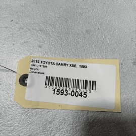 TOYOTA CAMRY 2018 - 2024 REAR TRUNK DECK LID LATCH LOCK CYLINDER OEM