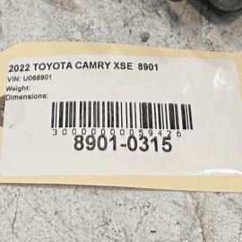 TOYOTA CAMRY 2018-2024 FWD 2.5L Front Automatic Transmission Mount OEM