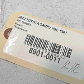 TOYOTA CAMRY 2018-2024 Avalon REAR PASSENGER SIDE BRAKE CALIPER & ACTUATOR OEM
