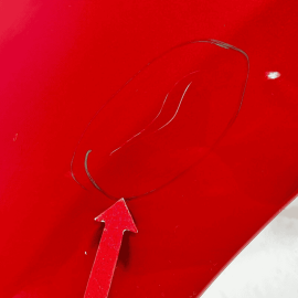 DEFECT! Toyota Camry 2018-2024 Front Left Driver Side Fender Cover Panel 3U5 OEM