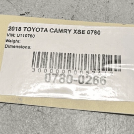 TOYOTA CAMRY 2018-2020 Avalon FUEL VAPOR CANISTER OUTLET HOSE TUBE PIPE OEM