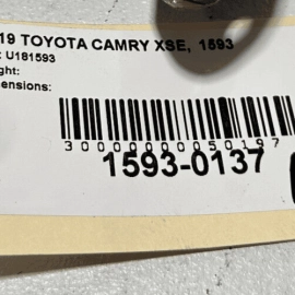 TOYOTA CAMRY 2012-2024 FRONT LEFT DRIVER SIDE DOOR LOWER HINGE OEM RED = 3U5 =