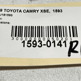 TOYOTA CAMRY 2018-2024 REAR RIGHT PASSENGER SIDE DOOR LOWER HINGE OEM RED =3U5=