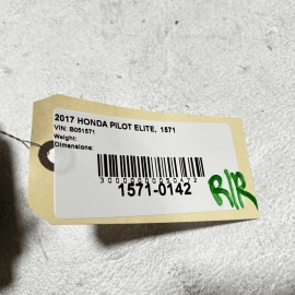 2016-18 Honda Pilot Rear Passenger Side 2nd Row Seatbelt Seat Belt Retractor OEM