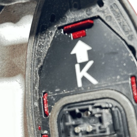 2019-2021 TOYOTA CAMRY REAR ROOF SHARK FIN ANTENNA MODULE UNIT RED 3U5 OEM 2019-2021 TOYOTA CAMRY REAR ROOF SHARK FIN ANTENNA MODULE UNIT RED 3U5 OEM