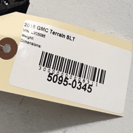 GMC TERRAIN 2018-2021 AWD REAR DIFFERENTIAL AXLE CARRIER WIRE WIRING HARNES