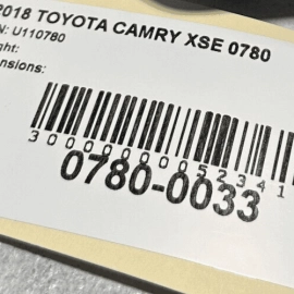 TOYOTA CAMRY 2018-2024 CENTER CONSOLE GEAR SHIFTER SHIFT POSITION INDICATOR OEM