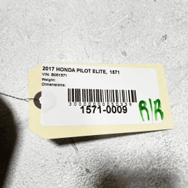 2016-2018 HONDA PILOT REAR PASSENGER SIDE DOOR PANEL AUDIO SOUND SPEAKER OEM