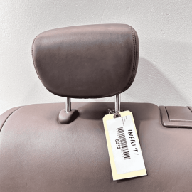 2009-2010 INFINITI FX35 REAR LEFT SIDE UPPER SEAT CUSHION LEATHER HEADREST 