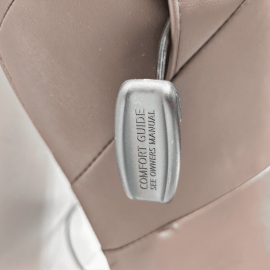 2009-2010 INFINITI FX35 REAR LEFT SIDE UPPER SEAT CUSHION LEATHER HEADREST 