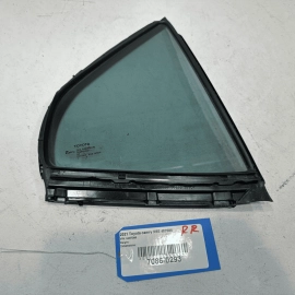 2018-2024 TOYOTA CAMRY REAR PASSENGER SIDE DOOR CORNER FIXED WINDOW GLASS OEM