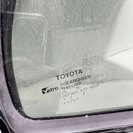 2018-2024 TOYOTA CAMRY REAR PASSENGER SIDE DOOR CORNER FIXED WINDOW GLASS OEM