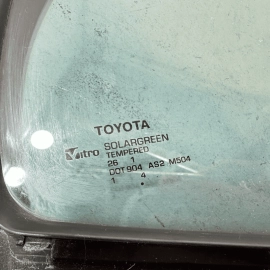 2018-2024 TOYOTA CAMRY REAR PASSENGER SIDE DOOR CORNER FIXED WINDOW GLASS OEM