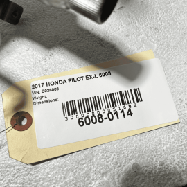 HONDA PILOT FWD ELITE STEERING COLUMN & SHAFT ASSEMBLY OEM 2016 - 2018