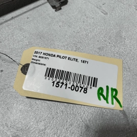 2016-2022 HONDA PILOT REAR PASSENGER SIDE DOOR WINDOW REGULATOR & MOTOR OEM