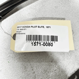 2016-2021 HONDA PILOT REAR RIGHT DOOR GLASS RUN CHANNEL WEATHERSTRIP SEAL OEM