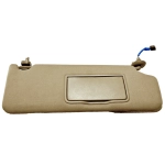 2017-2022 Honda Pilot Front Passenger Side Sunvisor Sun Visor W/ Light OEM Beige