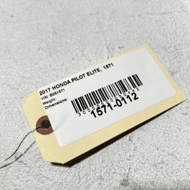 2016-2022 Honda Pilot Elite Rear Left or Right Pillar Tweeter Speaker OEM 1 PCS