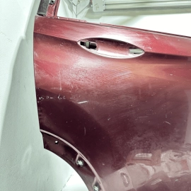 2016-22 Honda Pilot Rear Passenger Door Shell Panel Cover Dark Cherry OEM R529P