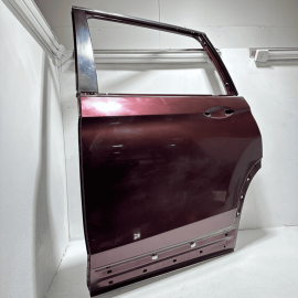 16-22 Honda Pilot Rear Driver Side Door Shell Panel Cover Dark Cherry OEM R529P
