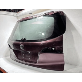 2016-2018 Honda Pilot Liftgate Back Door Shell & Glass Dark Cherry OEM R529P