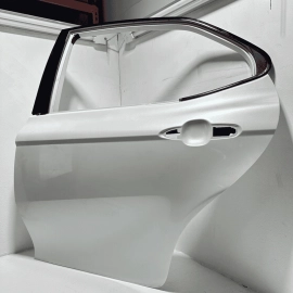 18-24 Toyota Camry Rear Left Driver Side Door Shell Panel OEM Platinum White 2PS
