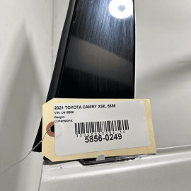 18-24 Toyota Camry Rear Left Driver Side Door Shell Panel OEM Platinum White 2PS
