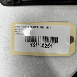 2016-2022 Honda Pilot Ridgeline Dash Dashboard Center Speaker Trim Cover OEM