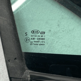 KIA K5 2021-2023 FRONT PASSENGER DOOR WINDOW RUN CHANNEL SEAL W/ FIXED GLAS