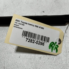 2018-24 TOYOTA CAMRY XSE REAR RIGHT PASSENGER SIDE DOOR WINDOW BELT MOLDING OEM 2018-24 TOYOTA CAMRY XSE REAR RIGHT PASSENGER SIDE DOOR WINDOW BELT MOLDING OEM