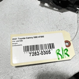 TOYOTA CAMRY REAR OR FRONT PASSENGER SIDE DOOR INTERIOR INNER HANDLE 2018-2024