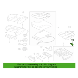Left / Right Glove Box Interior Courtesy Light Lamp Audi A6 2006-2018 OEM 1