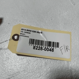 2011-2016 BMW 528I FRONT RIGHT PASSENGER SIDE DOOR WIRE WIRING HARNESS OEM