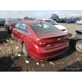 2015-2019 HYUNDAI SONATA REAR LEFT WINDOW DELTA LOWER GUIDE RUN CHANNEL OEM