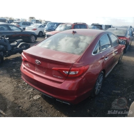 2015-2019 HYUNDAI SONATA REAR LEFT WINDOW DELTA LOWER GUIDE RUN CHANNEL OEM