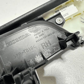 HONDA PILOT FRONT RIGHT PASSENGER SIDE DOOR ARMREST & SWITCH BEZEL OEM 2016-2022