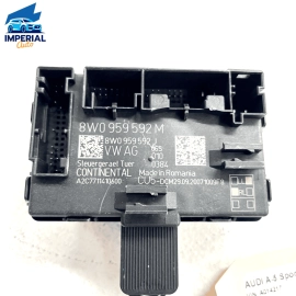 2021 AUDI A5 SPORTBACK FRONT RIGHT PASSENGER SIDE DOOR CONTROL MODULE UNIT 