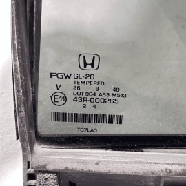 2016-2021 Honda Pilot Rear Left Driver Side Door Window Vent Glass OEM