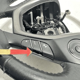 Steering Wheel Black Leather Honda Pilot EX-L 2016-2018 OEM