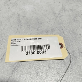 TOYOTA CAMRY 2018-2024 REAR RIGHT PASSENGER SIDE DOOR SHELL PANEL OEM = 218 =