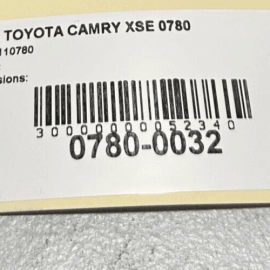 TOYOTA CAMRY 2018-2024 CENTER CONSOLE PARKING BRAKE MODE CONTROL SWITCH OEM