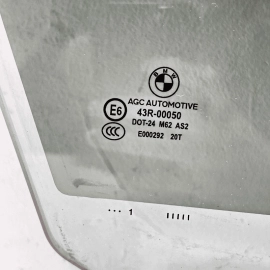 2011-2016 BMW 550xi FRONT RIGHT SIDE DOOR WINDOW GLASS OEM