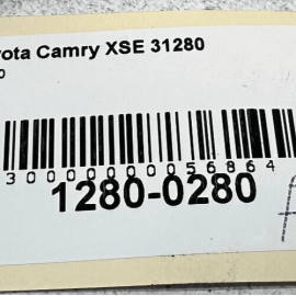 TOYOTA CAMRY 2018-2024 FRONT LEFT DRIVER SIDE DOOR LOCK CYLINDER HANDLE OEM