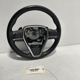 2018-2024 Toyota Camry Leather Black Steering Wheel Without Heat OEM