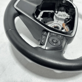 2018-2024 Toyota Camry Leather Black Steering Wheel Without Heat OEM