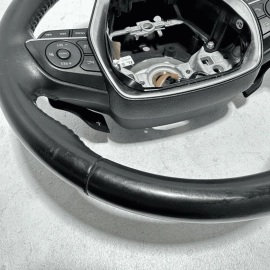 2018-2024 Toyota Camry Leather Black Steering Wheel Without Heat OEM