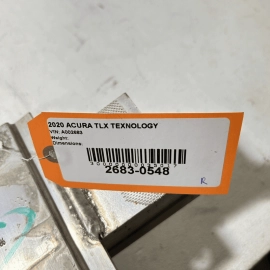 2015 2016 2017 18 19 20 ACURA TLX REAR BUMPER REINFORCEMENT BEAM IMPACT BAR OEM