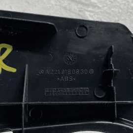 Mercedes W221 S550 FRONT PASSENGER SEAT PLASTIC COVER TRIM PANEL OEM 2007-2