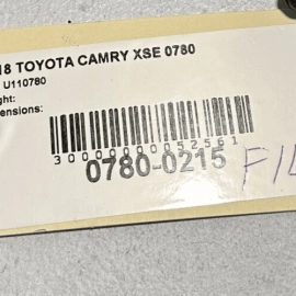TOYOTA CAMRY 2018-2024 FRONT LEFT DRIVER SIDE HOOD BONNET HINGE OEM BLACK =218=