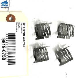 18-21 Toyota Camry RAV4 2.5L Fuel Injector Clip Clamp Nozzle Holder OEM Set